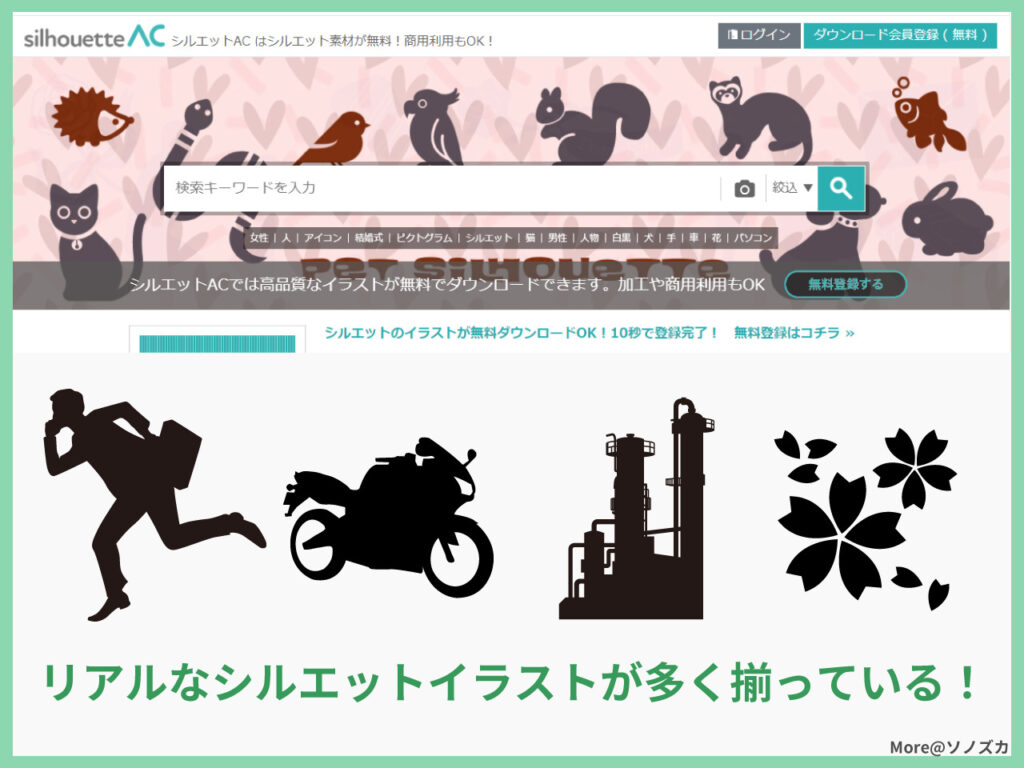 図解で使いやすい 商用利用可能なアイコン シルエット素材サイトを紹介 ソノズカ